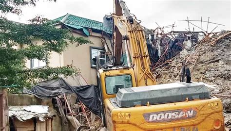 Image result for Lagos High-Rise Collapse