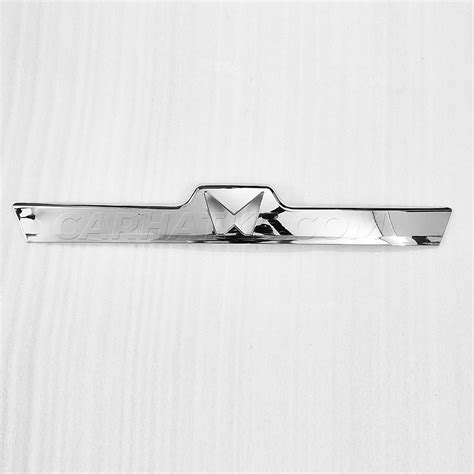 Galio Mahindra Scorpio N 2022 Onward Number Plate Chrome Garnish