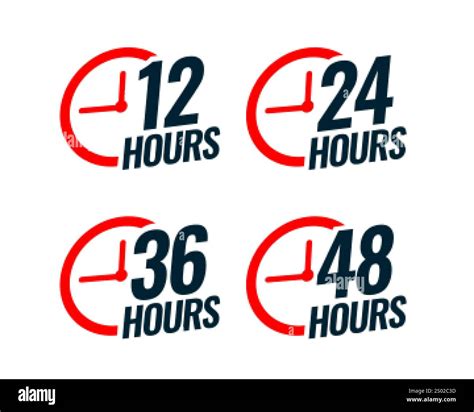 36 hours clock hi-res stock photography and images - Alamy