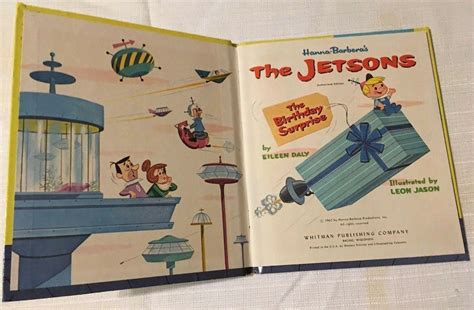 Hanna-Barbera The JETSONS Birthday Surprise Whitman Top Tales George ...