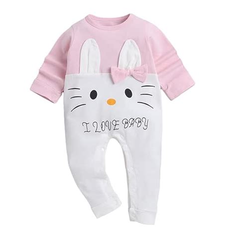 Hopscotch Girls Graphic Print Full-Sleeve Romper In Pink Color for Ages ...