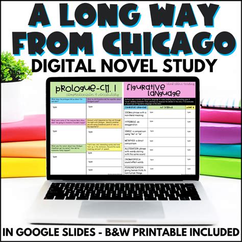 A Long Way from Chicago Novel Study - Print & Digital - Curious ...