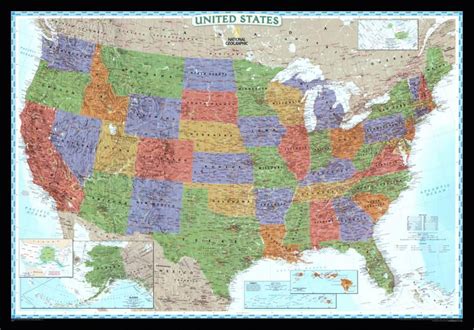 National Geographic Map Of USA | Printable Map Of USA