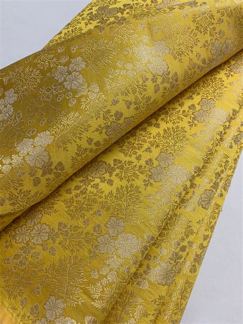 Buy Banarasi fabric online : Soft Banarasi brocade fabrics, Banarasi K ...