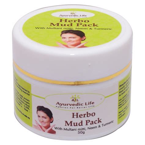Ayurvedic Life Herbo Mud Pack - 50g : Amazon.in: Beauty
