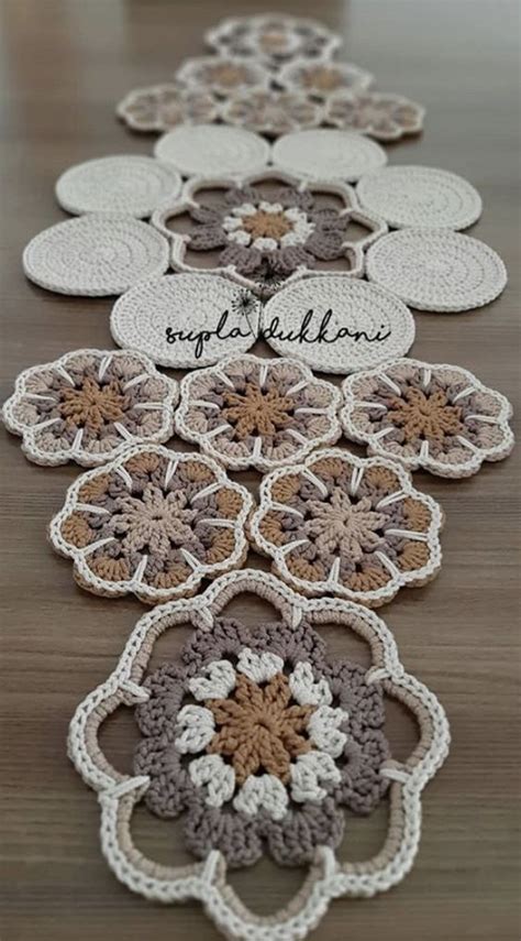 Image result for Tutorial Crochet Table Runner