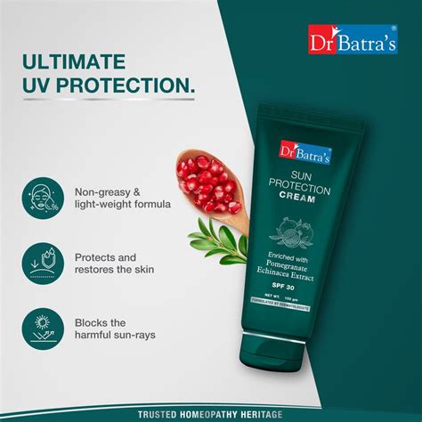 SPF 30 Sunscreen | Buy Sun Protection Cream – Dr Batra's
