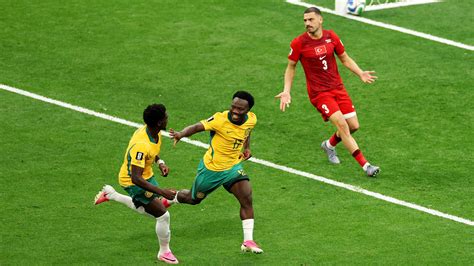 Australia cause MASSIVE World Cup upset as unfancied Socceroos beat ...