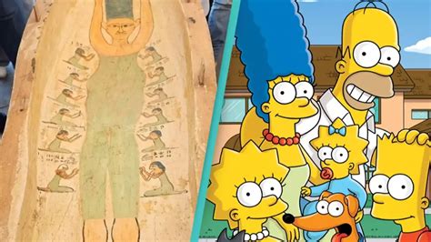 Archaeologists Discover 'Marge Simpson' Lookalike on Ancient Egyptian ...