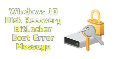 Image result for BitLocker Recovery Error Screen