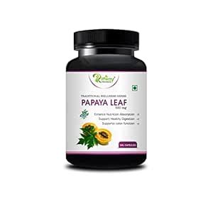 Buy Papaya Leaf Natural Capsule To Immunity & Im-prove Blood Platelet ...