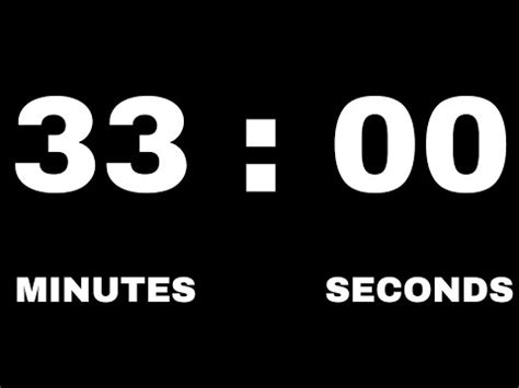 33 Minutes Countdown Timer | (HD) | @TIMER FOR SUCCESS | @ExactTimer ...