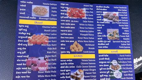 Menu at Rajubhai Dhoklawala, Mumbai, Shop No. 7