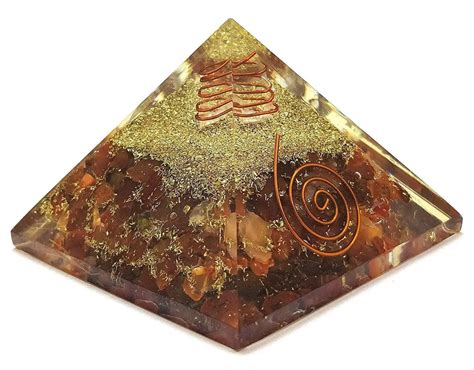 Rudraksha Multi-Stone Pyramid Decor | Brahmatells