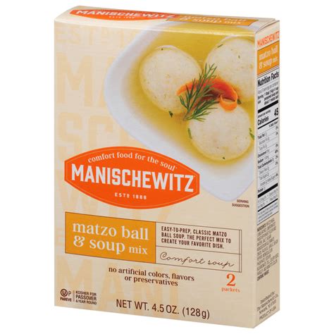 Manischewitz Matzo Ball Recipe