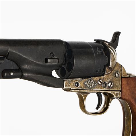 REVOLVER, Replika, Colt Army Model 1860, märkt BKA 218. Vapen ...