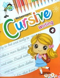 Amazon.in: Buy Cursive Writing Book 4 by Mc Learners Publications Book ...