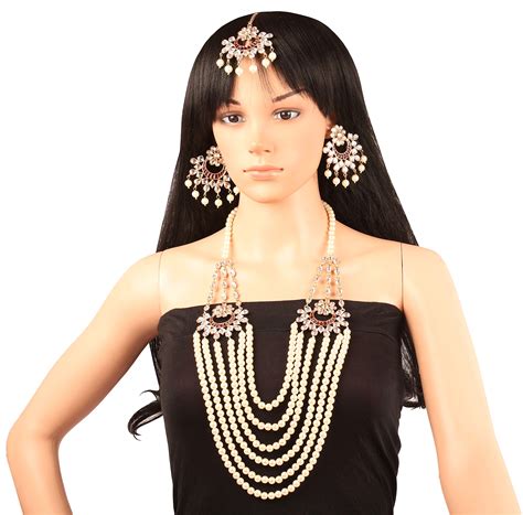 Buy New! Touchstone Contemporary Kundan Collection Indian Bollywood ...