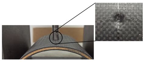 Impact Response of Composite Sandwich Cylindrical Shells