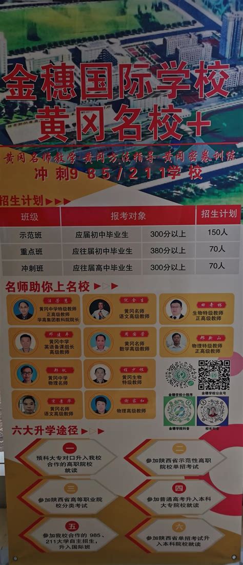 黄冈初中学校排名前十2024年一览表