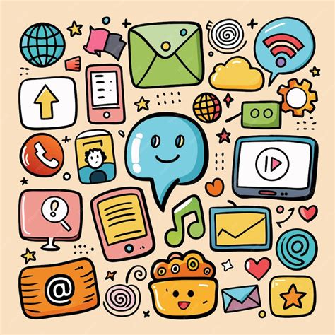 Social Networking Icons Vector 的图像结果