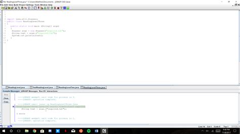 Java Scan String 的图像结果