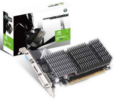Gigabyte nVidia Geforce GT 710 2GB GDDR5 PCIe Graphic Card 4K, HDMI DV ...