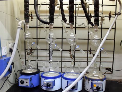Solvent distillation set up