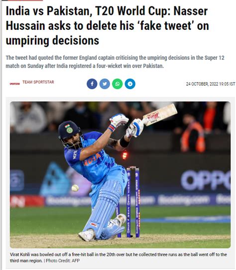 Fact Check: Fake Comment of Naseer husssain after India Pakistan ...