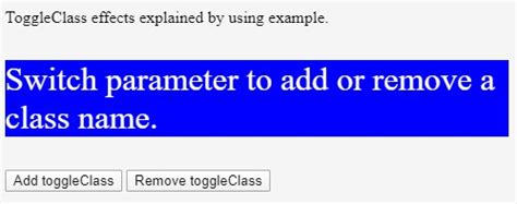 Image result for jQuery toggleClass