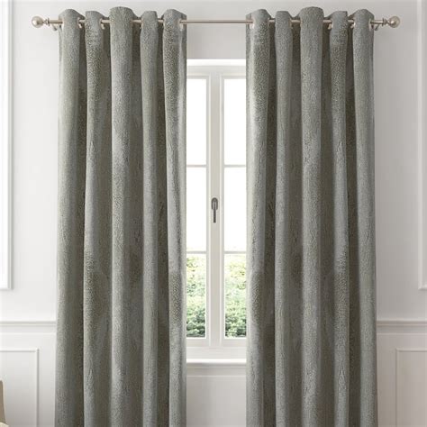 Buy GM Orbit Set of 2 Jacquard Light-Filtering Door Curtains - 6.9ft ...