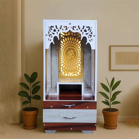 LUXURY DECORATIVE EYE Temple for Home I Corian Design Mandir I Big ...