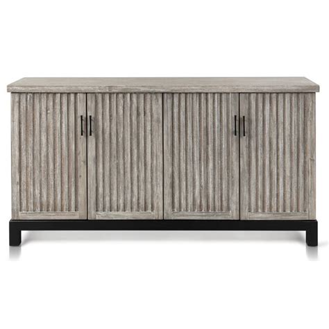 StyleCraft Home Collection Gray Contemporary/Modern Wood Media Cabinet ...