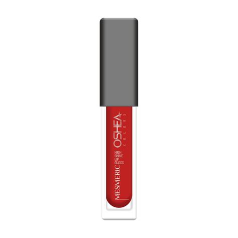 Buy Oshea Colors Mesmeric High Shine Lip Gloss (Red) 2.5ml Non Sticky ...
