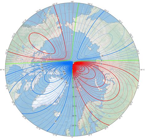 Image result for Current Magnetic Declination Map