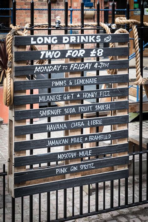 Menu at Fellows Morton & Clayton Nottingham pub & bar, Nottingham