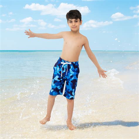 SLOOSH - Kids Swim Trunk (Blue Camo) | Kids swimming, Kids swim trunks ...