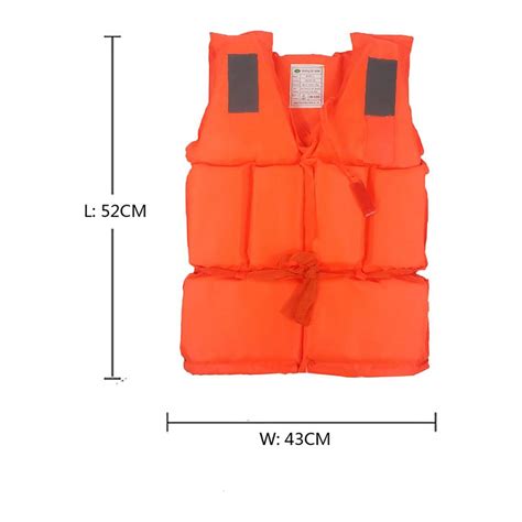 Zmeidao Clearance Adults Life Jacket Aid Vest Kayak Ski Buoyancy ...