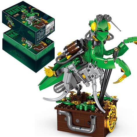 MISINI JD013 Mechanical Mantis Building Block Kit, 392PCS Mechanical ...