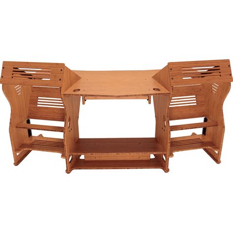 Buy in India JamRacks Wing Desk with Audio Mixer Rack Bays – Tanotis