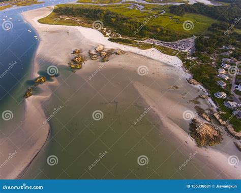 Wingaersheek Beach, Cape Ann, Massachusetts, EUA Imagem de Stock ...