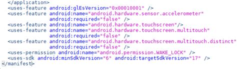 Android Manifest Tutorial 的图像结果