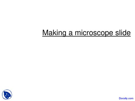 Image result for DIY Microscope Slide