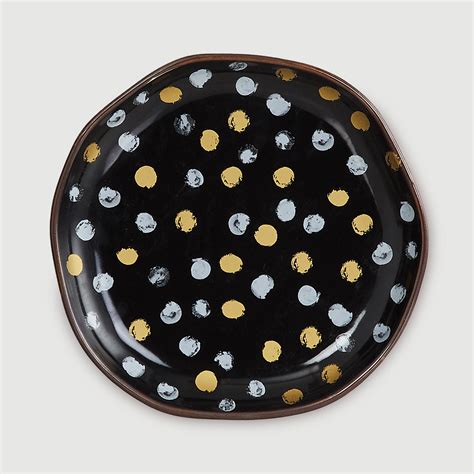 Buy Eternity Black Printed Ceramic Decorative Wall Plate from Home ...