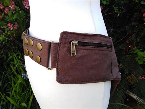 Dark Brown Pocket Belt Bag - Gwen Davies