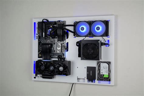 Image result for Wall Mount Open Computer Case