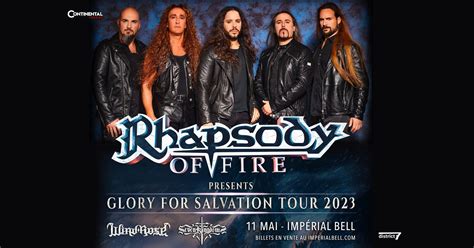 Rhapsody Of Fire//Wind Rose//Seven Kingdoms @ Impérial Bell, Québec - 11 mai 2023 - Ondes Chocs