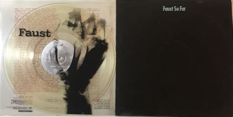 Lot 2 - FAUST - FAUST & SO FAR LPs (ORIGINAL UK