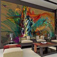 Wall Mural Artists by Custom Large Wall Mural Statue Of Liberty Photo Wallpaper Wall Mural Artists