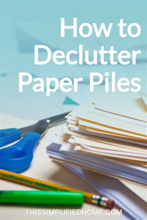 Image result for Paper Declutter Tips